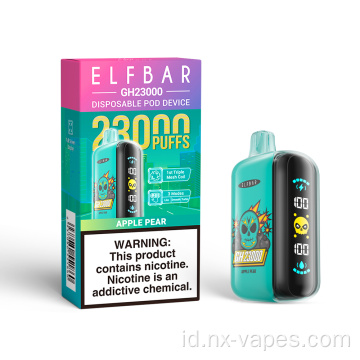 ELFBAR GH23000 Puffs Pod Descartável 23000puffs Grosir